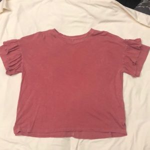 Gap comfy Ruffled Sleeve T-shirt